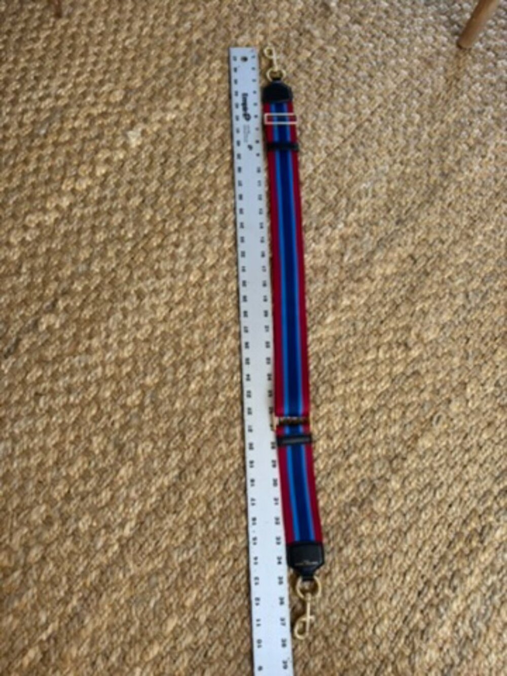 MARC JACOBS Sport Stripe Webbing Bag Strap - Picture 8 of 9